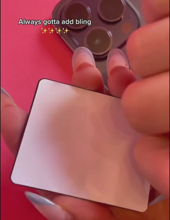 Camera Bling Silver